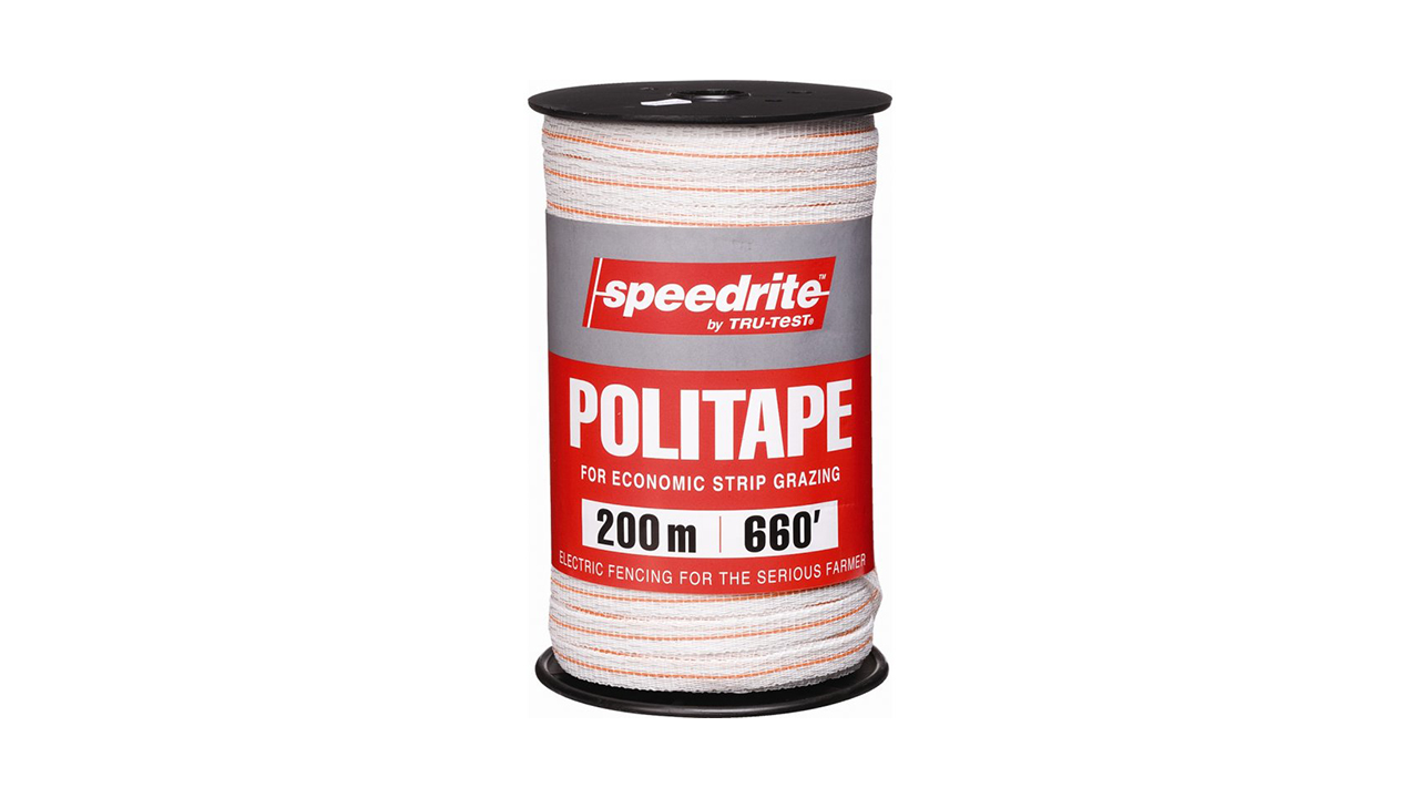 Politape 200m - White (6 strands wire)