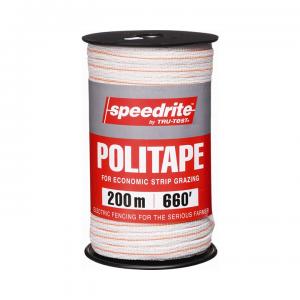 Politape 200m - White (6 strands wire)